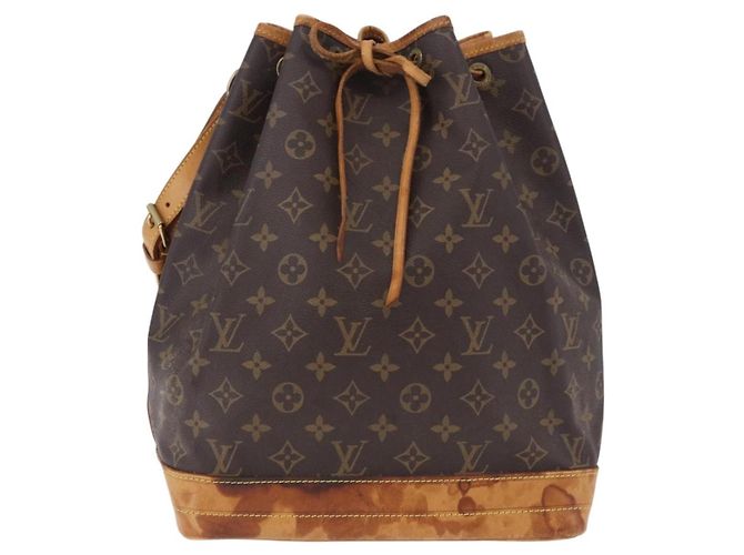 LOUIS VUITTON Borsa a tracolla Monogram Noe M42224 LV Auth 198474 Monogramma - vista 13