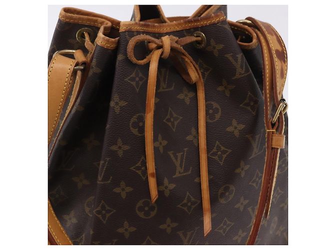LOUIS VUITTON Borsa a tracolla Monogram Noe M42224 LV Auth 198474 Monogramma - vista 20