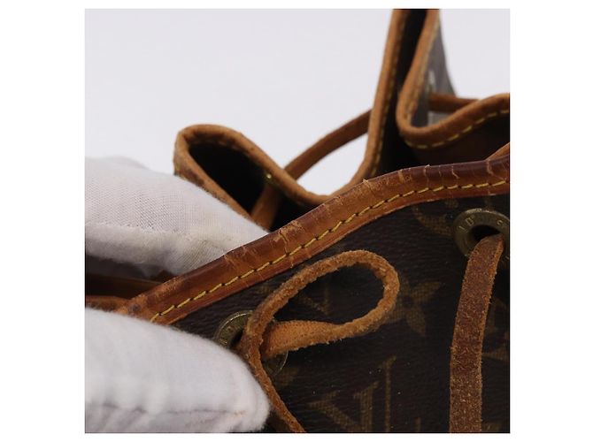 LOUIS VUITTON Borsa a tracolla Monogram Noe M42224 LV Auth 198474 Monogramma - vista 9
