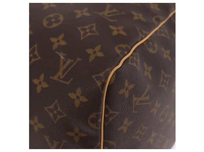 LOUIS VUITTON Monogram Keepall 55 Boston Bag M41424 LV Auth 194909SAV Monogramma - vista 15