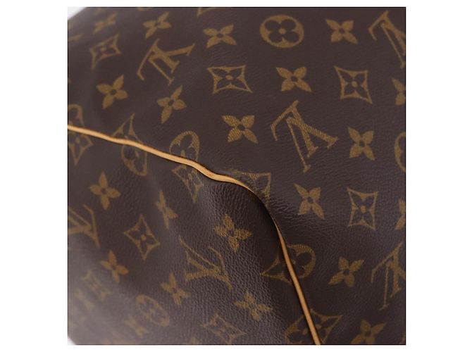 LOUIS VUITTON Monogram Keepall 55 Boston Bag M41424 LV Auth 194909SAV Monogramma - vista 17