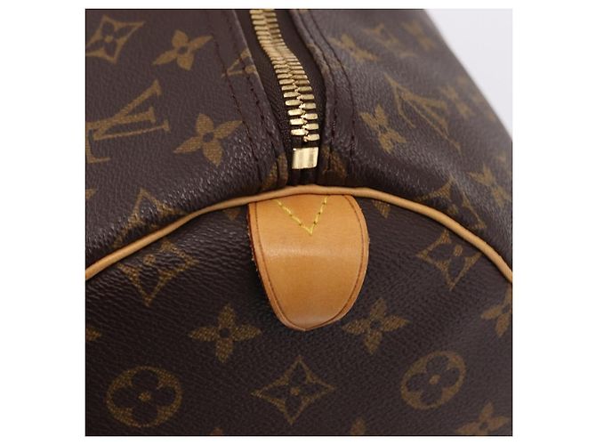 LOUIS VUITTON Monogram Keepall 55 Boston Bag M41424 LV Auth 194909SAV Monogramma - vista 20