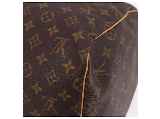 LOUIS VUITTON Monogram Keepall 55 Boston Bag M41424 LV Auth 194909SAV Monogramma - vista 9