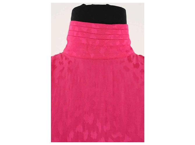 Autre Marque Vestido rosa de viscosa Modetrotter - vista 2