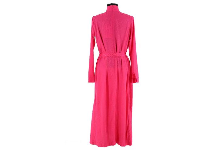 Autre Marque Vestido rosa de viscosa Modetrotter - vista 5