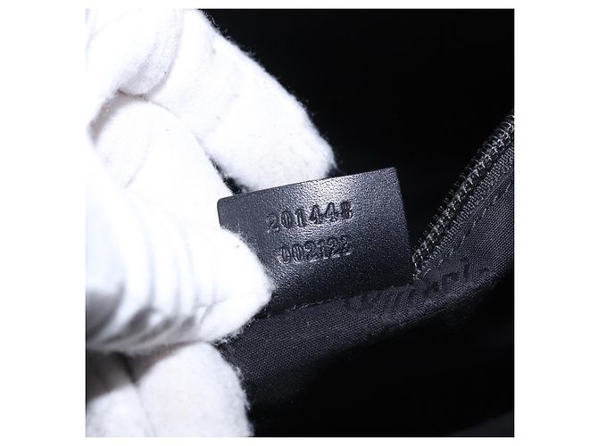 Borsa a tracolla GUCCI GG Implementation PVC Nero Argento 201448 Auth BA14830 - vista 12