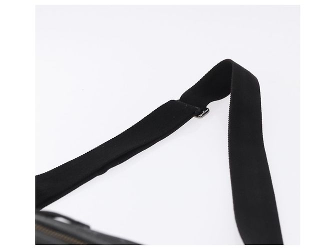Borsa a tracolla GUCCI GG Implementation PVC Nero Argento 201448 Auth BA14830 - vista 14