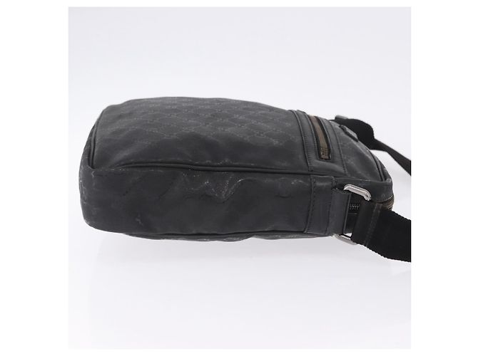 Borsa a tracolla GUCCI GG Implementation PVC Nero Argento 201448 Auth BA14830 - vista 3