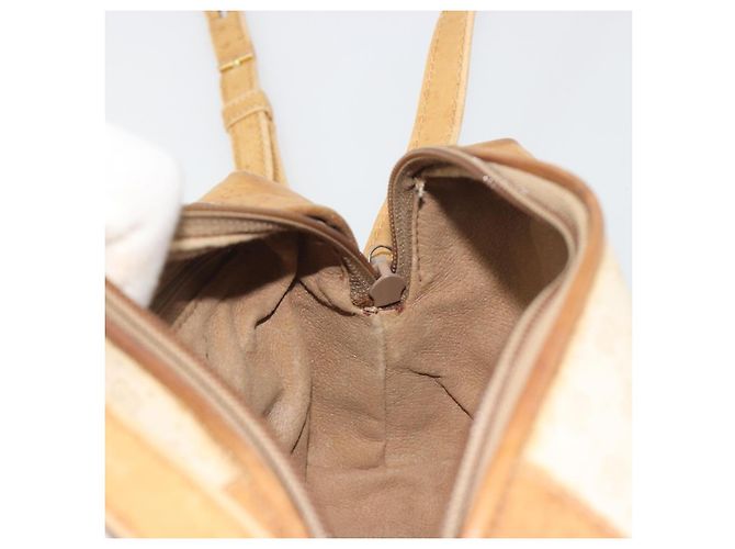 GUCCI Micro GG Supreme Schultertasche PVC Elfenbein Gold 67 01 5294 Auth 196335 Golden Roh - Ansicht 21