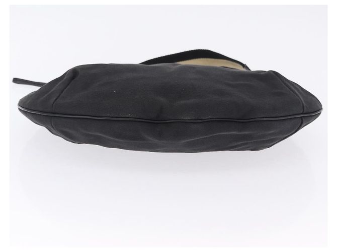 Borsa a tracolla GUCCI Sherry Line Canvas Nero Oro 106663 Auth ka5705 D'oro - vista 5