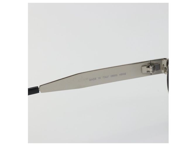 Gafas de sol CHANEL Metal Silver CC Auth 196693V Plata - vista 10