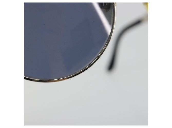 Gafas de sol CHANEL Metal Silver CC Auth 196693V Plata - vista 11