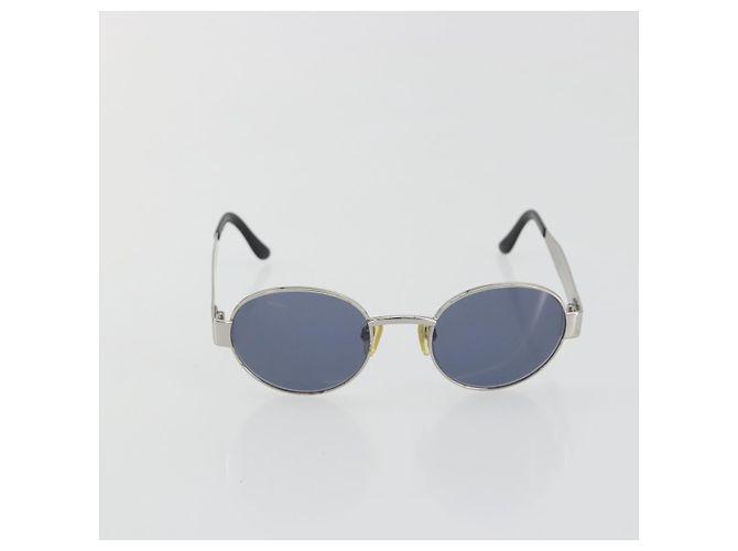 Gafas de sol CHANEL Metal Silver CC Auth 196693V Plata - vista 13