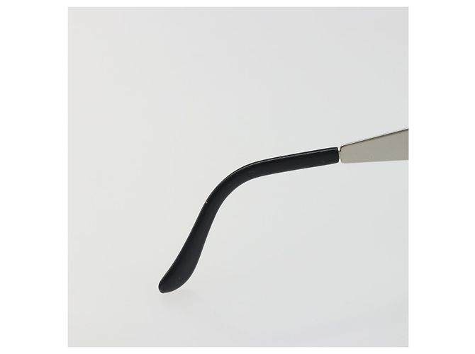 Gafas de sol CHANEL Metal Silver CC Auth 196693V Plata - vista 16