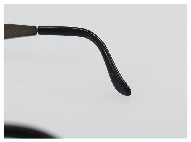 Gafas de sol CHANEL Metal Silver CC Auth 196693V Plata - vista 9