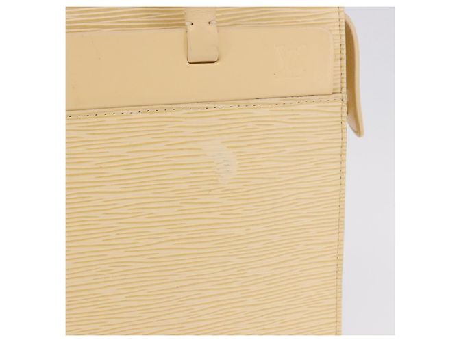 Borsa Tote LOUIS VUITTON Epi Croisette PM Vanilla M5249A LV Auth ka5787 - vista 2