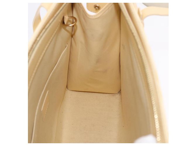 Borsa Tote LOUIS VUITTON Epi Croisette PM Vanilla M5249A LV Auth ka5787 - vista 21