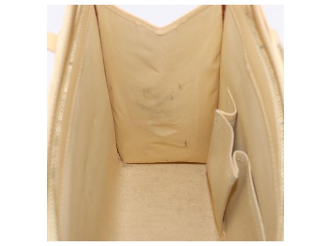 Borsa Tote LOUIS VUITTON Epi Croisette PM Vanilla M5249A LV Auth ka5787 - vista 22