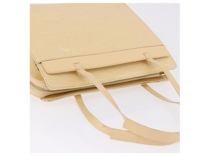 Borsa Tote LOUIS VUITTON Epi Croisette PM Vanilla M5249A LV Auth ka5787 - vista 8