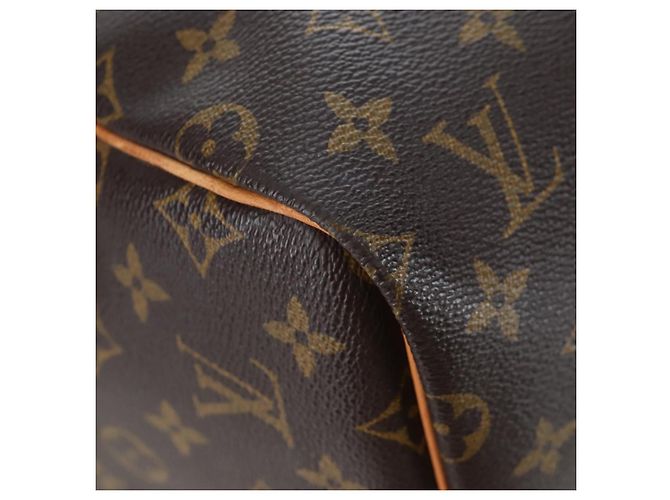 LOUIS VUITTON Monogram Keepall 55 Boston Bag M41424 LV Auth 194935V Monogramma - vista 14