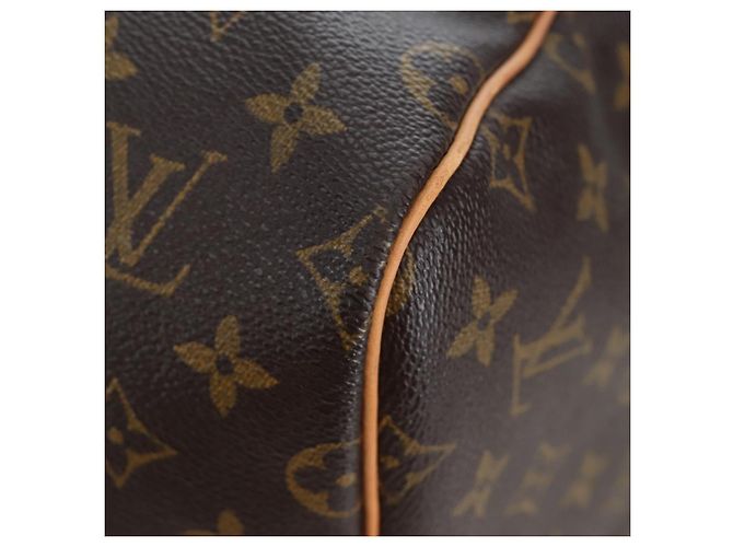 LOUIS VUITTON Monogram Keepall 55 Boston Bag M41424 LV Auth 194935V Monogramma - vista 15