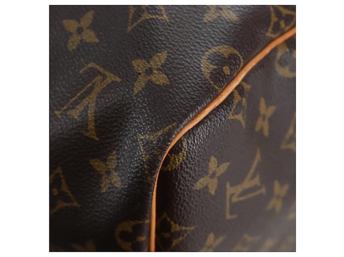 LOUIS VUITTON Monogram Keepall 55 Boston Bag M41424 LV Auth 194935V Monogramma - vista 17