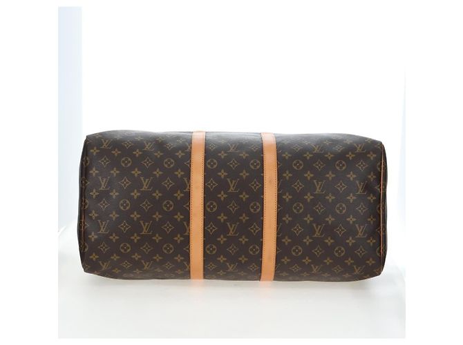 LOUIS VUITTON Monogram Keepall 55 Boston Bag M41424 LV Auth 194935V Monogramma - vista 5
