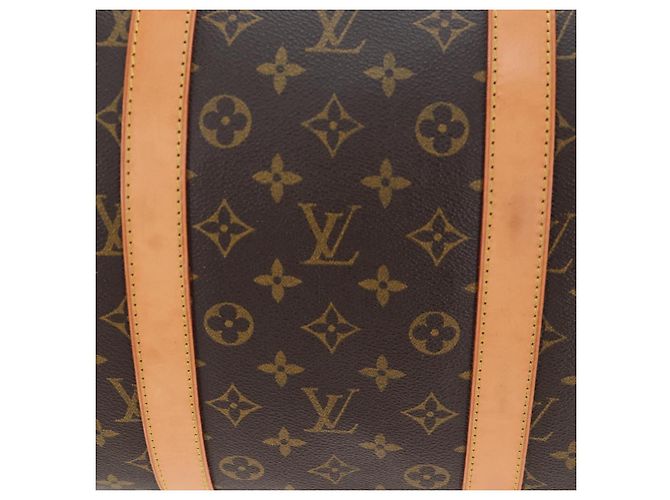 LOUIS VUITTON Monogram Keepall 55 Boston Bag M41424 LV Auth 194935V Monogramma - vista 6
