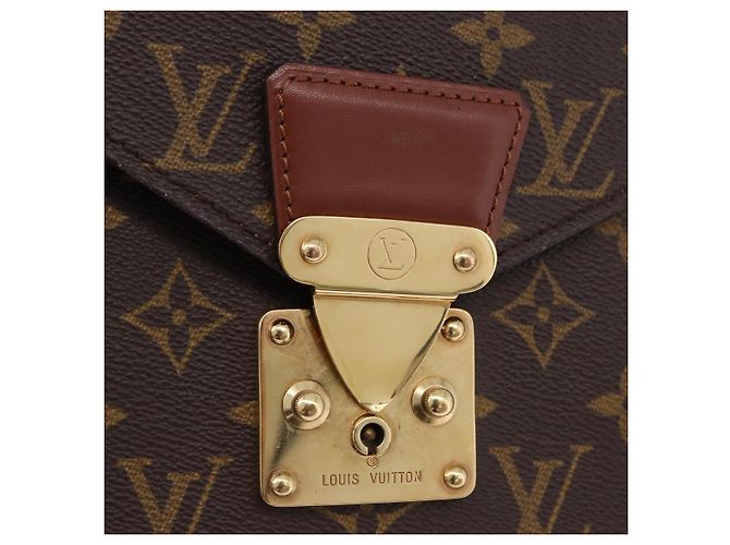 LOUIS VUITTON Monogram Porte Documents Bandouliere Bag M53338 LV Auth 197463A Monogramma - vista 20