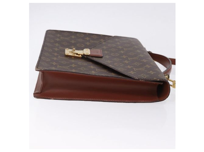 LOUIS VUITTON Monogram Porte Documents Bandouliere Bag M53338 LV Auth 197463A Monogramma - vista 3