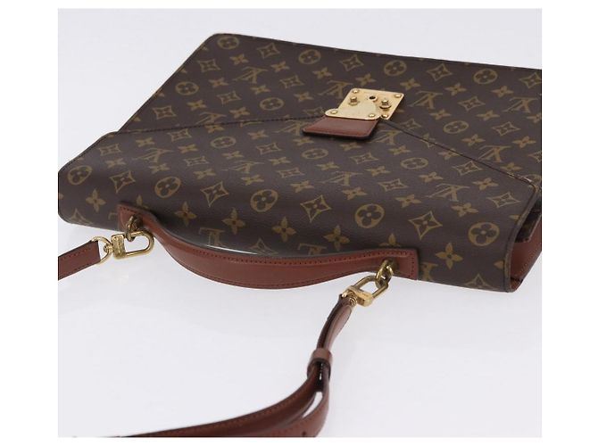 LOUIS VUITTON Monogram Porte Documents Bandouliere Bag M53338 LV Auth 197463A Monogramma - vista 6