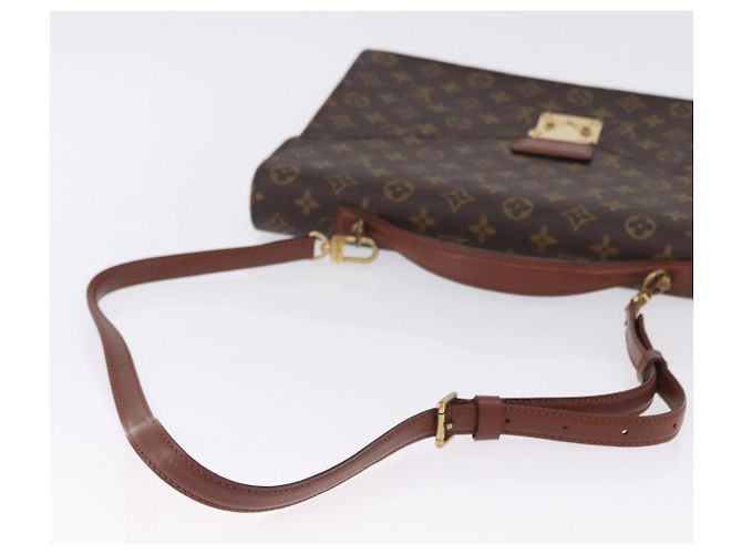 LOUIS VUITTON Monogram Porte Documents Bandouliere Bag M53338 LV Auth 197463A Monogramma - vista 8
