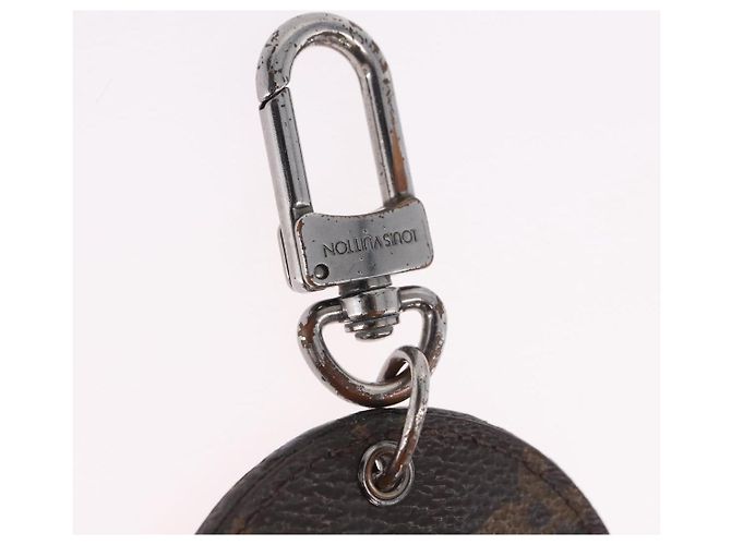 LOUIS VUITTON Monogram Porte Cles Round Monogram Logo Charm M68300 Auth BA15242 Monogramma - vista 7