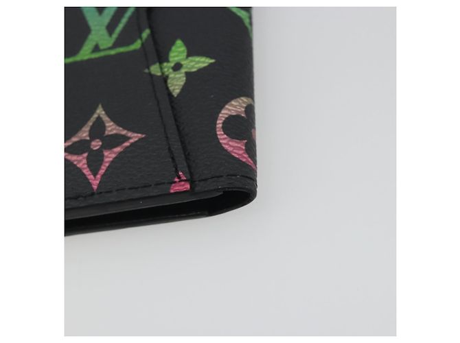 LOUIS VUITTON Iridescent Gradient Organizer De Poch Black M14134 Auth 197016SAM Negro Monograma - vista 15