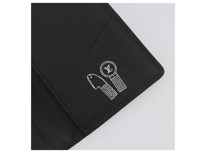 LOUIS VUITTON Iridescent Gradient Organizer De Poch Black M14134 Auth 197016SAM Negro Monograma - vista 19