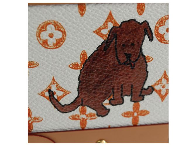 LOUIS VUITTON Borsa a tracolla Catgram Petite Mar White M44407 LV Auth 197522SM Bianco Monogramma - vista 19