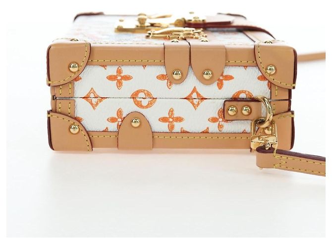 LOUIS VUITTON Borsa a tracolla Catgram Petite Mar White M44407 LV Auth 197522SM Bianco Monogramma - vista 4