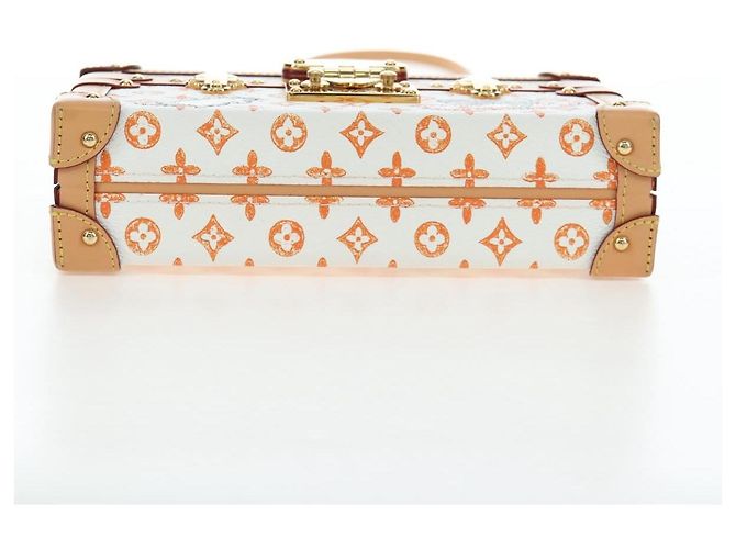 LOUIS VUITTON Borsa a tracolla Catgram Petite Mar White M44407 LV Auth 197522SM Bianco Monogramma - vista 5
