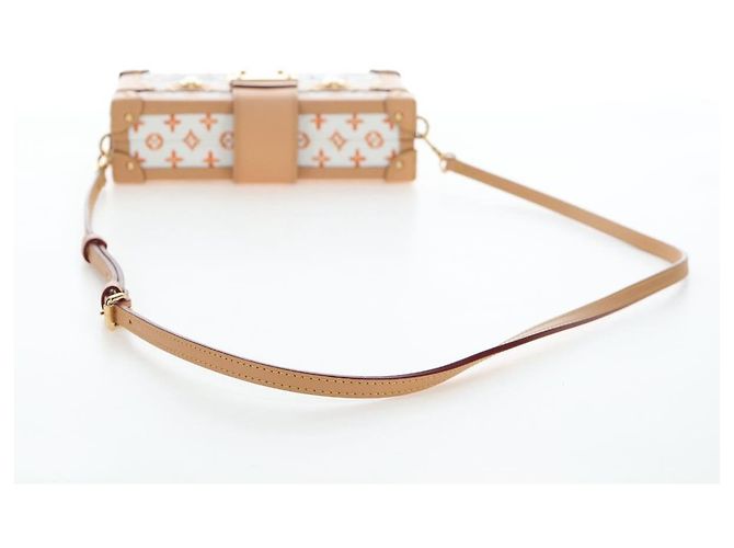 LOUIS VUITTON Borsa a tracolla Catgram Petite Mar White M44407 LV Auth 197522SM Bianco Monogramma - vista 7