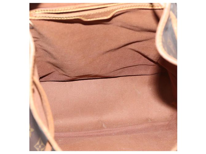 Zaino LOUIS VUITTON Monogram Montsouris GM M51135 LV Auth 198482 Monogramma - vista 10