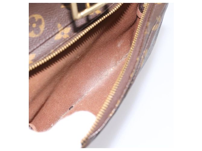 Zaino LOUIS VUITTON Monogram Montsouris GM M51135 LV Auth 198482 Monogramma - vista 11