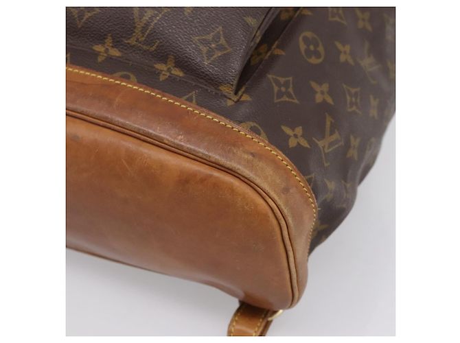 Zaino LOUIS VUITTON Monogram Montsouris GM M51135 LV Auth 198482 Monogramma - vista 15