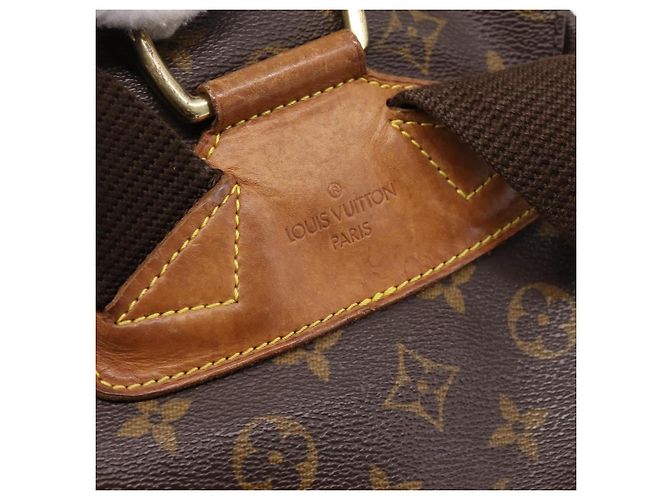 Zaino LOUIS VUITTON Monogram Montsouris GM M51135 LV Auth 198482 Monogramma - vista 18