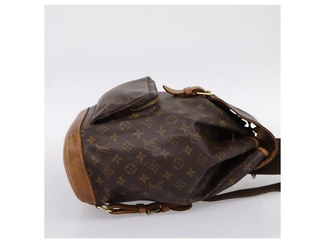 Zaino LOUIS VUITTON Monogram Montsouris GM M51135 LV Auth 198482 Monogramma - vista 4