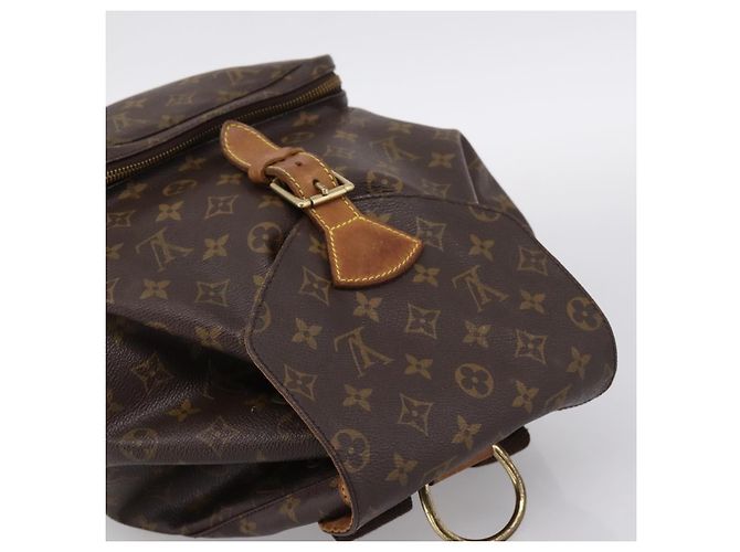 Zaino LOUIS VUITTON Monogram Montsouris GM M51135 LV Auth 198482 Monogramma - vista 6