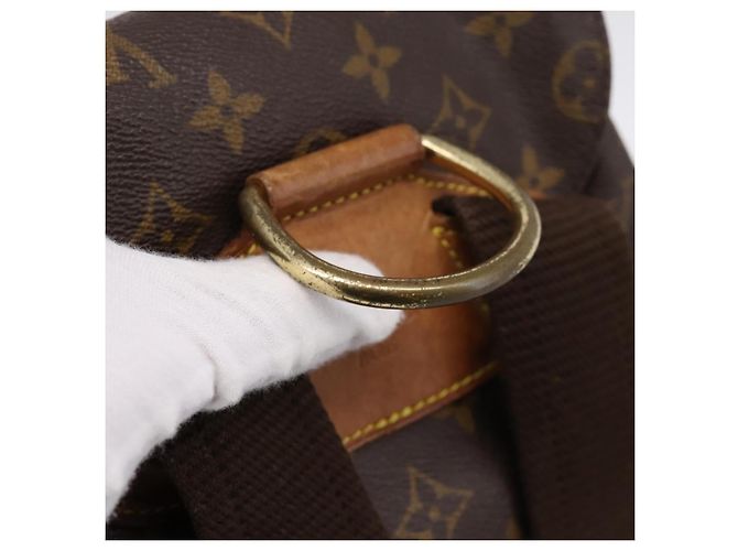 Zaino LOUIS VUITTON Monogram Montsouris GM M51135 LV Auth 198482 Monogramma - vista 7