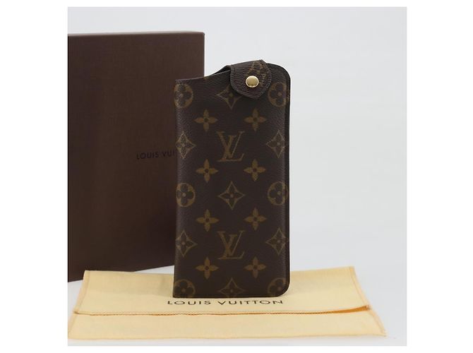 LOUIS VUITTON Monogram Etui Lunette PM Estuche para Gafas M66545 LV Auth 197561V Monograma - vista 12