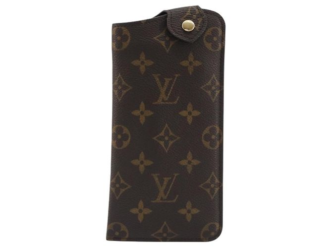 LOUIS VUITTON Monogram Etui Lunette PM Estuche para Gafas M66545 LV Auth 197561V Monograma - vista 13