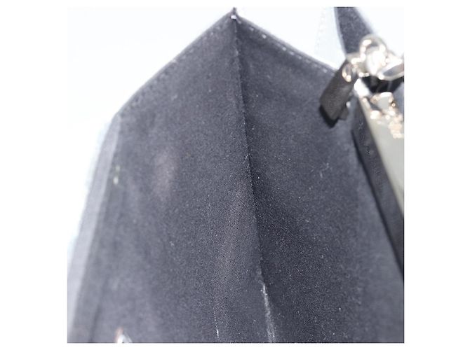 FENDI Kettenhandtasche aus Leder Silber authentisch ka5733A - Ansicht 17