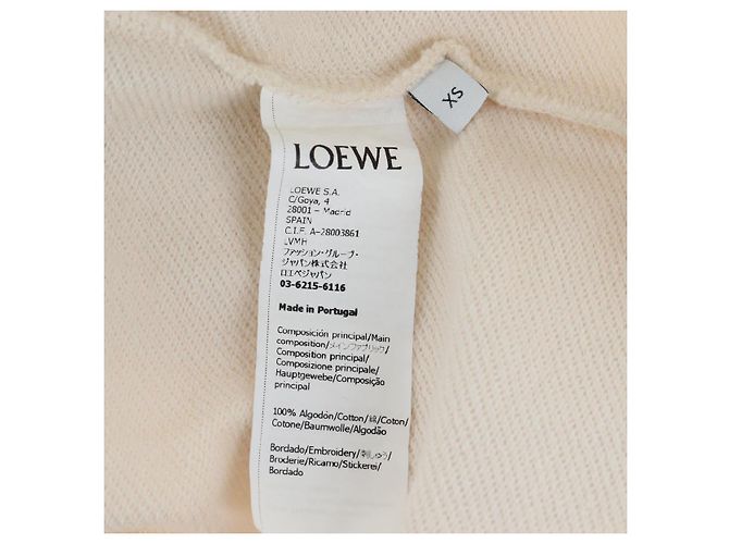 LOEWE Studio Ghibli Parker Ootori Sama Algodón XS Amarillo Auth 167505SM - vista 15